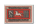 Banconote, Germania, Braunschweig, 75 Pfennig, 1921, SPL-, Mehl:155.1i