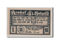 Banconote, Germania, Brakel Stadt, 1 Mark, 1921, SPL+, Mehl:150.1