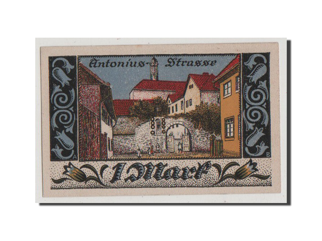 Banconote, Germania, Brakel Stadt, 1 Mark, 1921, SPL+, Mehl:150.1