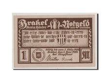 Banconote, Germania, Brakel Stadt, 1 Mark, 1921, SPL+, Mehl:150.3