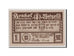 Banconote, Germania, Brakel Stadt, 1 Mark, 1921, SPL+, Mehl:150.3