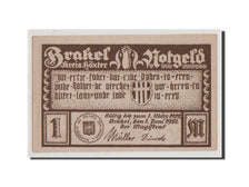 Billete, Alemania, Brakel Stadt, 1 Mark, 1921, SC+, Mehl:150.3