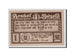 Billet, Allemagne, Brakel Stadt, 1 Mark, 1921, SPL+, Mehl:150.3