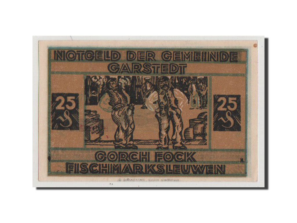 Banconote, Germania, Schleswig-Holstein, 25 Pfennig, SPL+, Mehl:408.1a