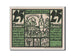 Geldschein, Deutschland, Provinz Sachsen, Thüringischer Teil, 25 Pfennig, 1921