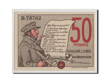 Billet, Allemagne, Calcar Stadt, 50 Pfennig, 1922, NEUF, Mehl:214.1