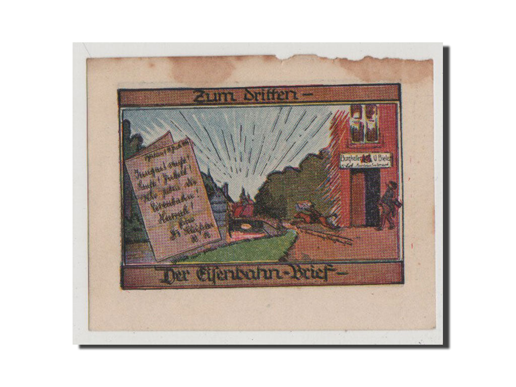 Banknot, Niemcy, Westfalen, 50 Pfennig, 1921, AU(50-53), Mehl:210.1