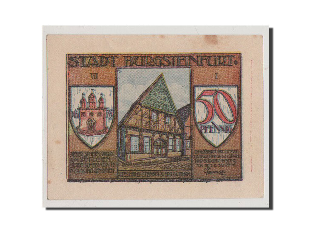 Banconote, Germania, Westfalen, 50 Pfennig, 1921, SPL, Mehl:210.1