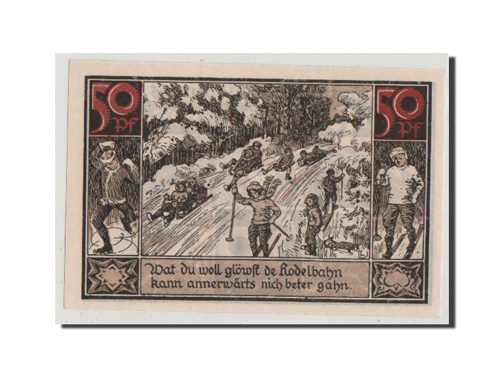 Banconote, Germania, Furstenberg in Meckl, 50 Pfennig, 1921, SPL+, Mehl:402.2