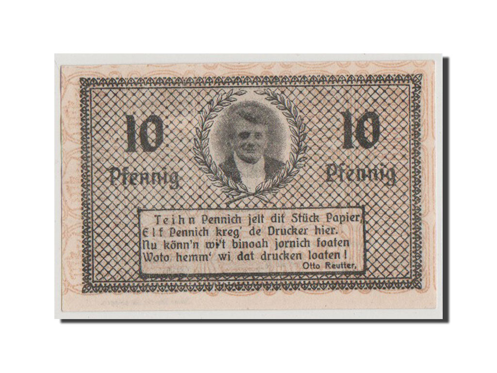 Geldschein, Deutschland, Provinz Sachsen, 10 Pfennig, 1921, UNZ-, Mehl:407.5