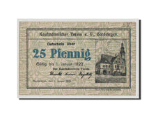 Geldschein, Deutschland, Provinz Sachsen, 25 Pfennig, 1921, UNZ-, Mehl:407.3
