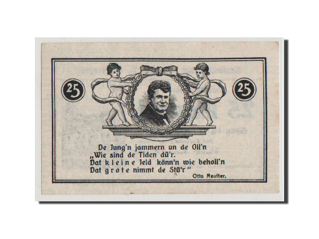 Banconote, Germania, Provinz Sachsen, 25 Pfennig, 1921, SPL+, Mehl:407.3