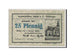 Banconote, Germania, Provinz Sachsen, 25 Pfennig, 1921, SPL+, Mehl:407.3