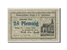 Banconote, Germania, Provinz Sachsen, 25 Pfennig, 1921, SPL+, Mehl:407.3
