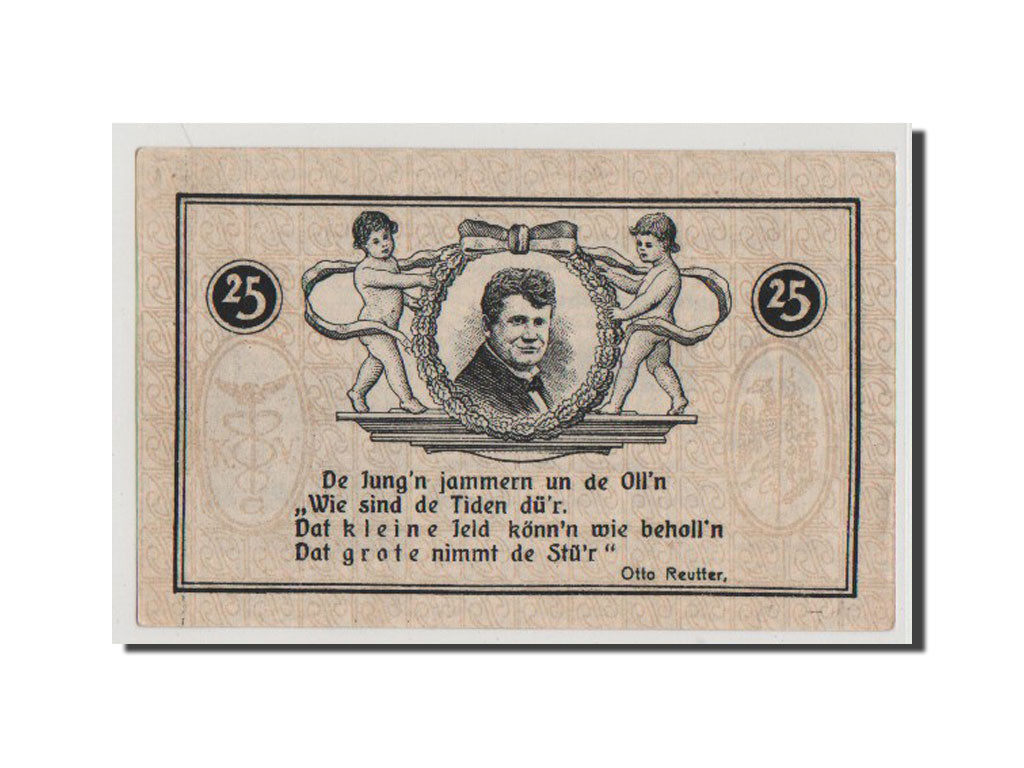 Banconote, Germania, Provinz Sachsen, 25 Pfennig, 1921, SPL+, Mehl:407.3