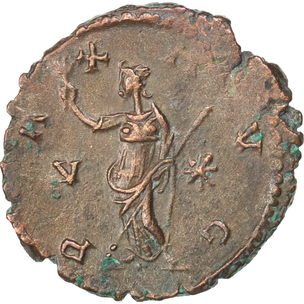 Coin, Victorinus, Antoninianus, Trier, EF(40-45), Billon, RIC:118