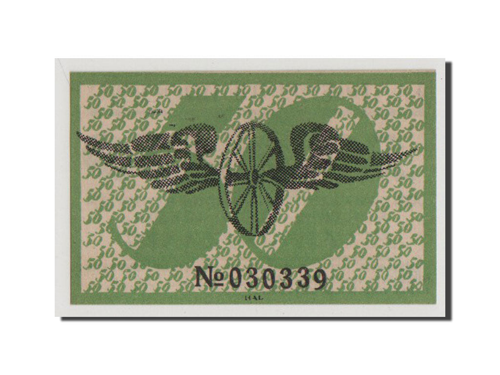 Geldschein, Deutschland, Brockau, 50 Pfennig, 1920, UNZ-, Mehl:189.1
