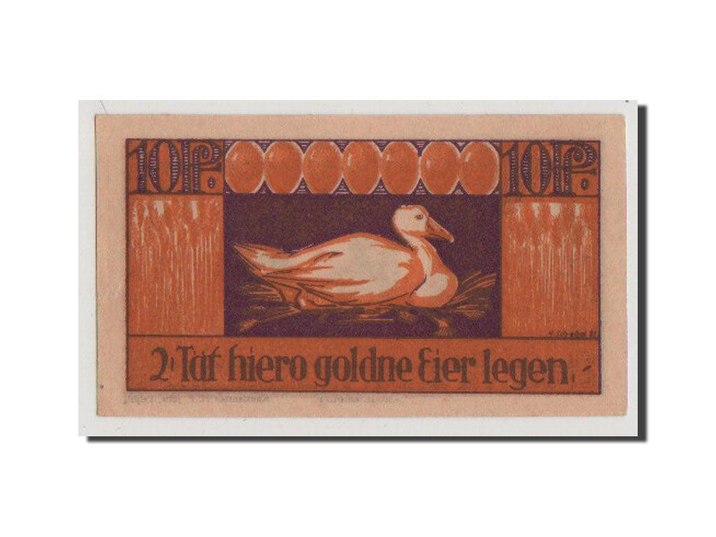 Geldschein, Deutschland, Provinz Sachsen, 10 Pfennig, 1921, 1921-07-01, UNZ-