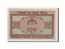 Banconote, Germania, Glatz, 25 Pfennig, 1921-10-01, SPL+, Mehl:431.5