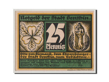 Banknot, Niemcy, Genthin, 25 Pfennig, 1921, UNC(65-70), Mehl:419.2