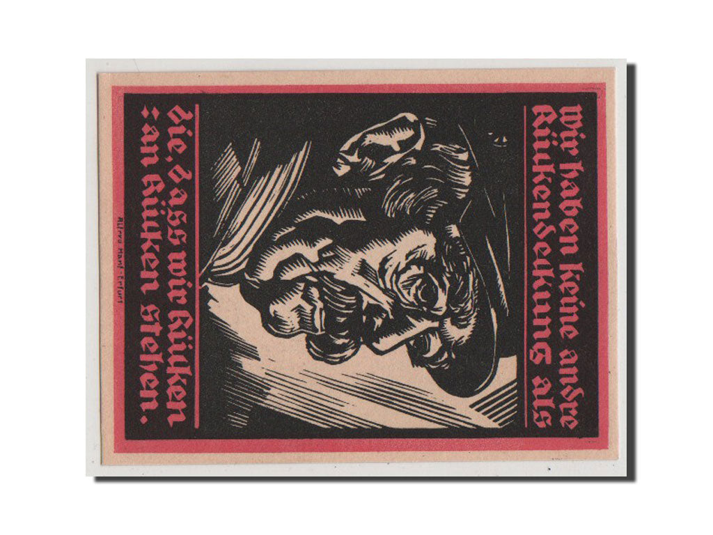 Geldschein, Deutschland, Genthin, 5 Mark, 1921, UNZ, Mehl:419.2
