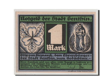 Banconote, Germania, Genthin, 1 Mark, 1921, FDS, Mehl:419.2
