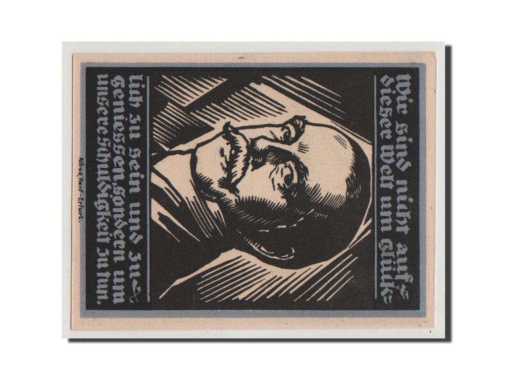 Banconote, Germania, Genthin, 1 Mark, 1921, FDS, Mehl:419.2