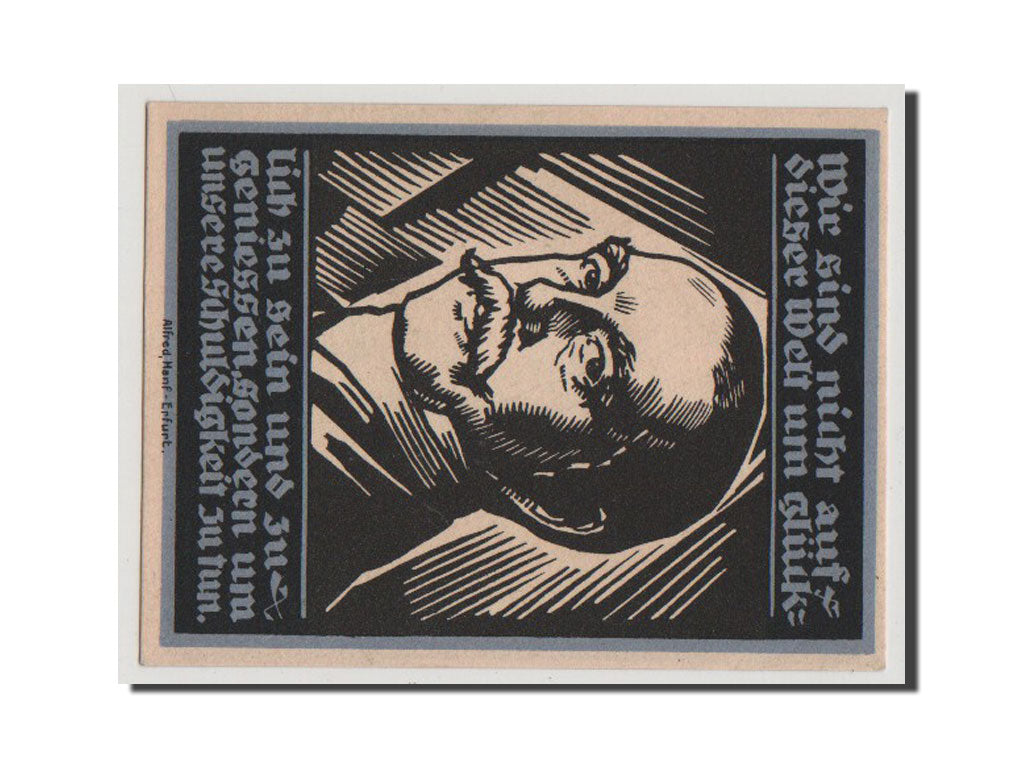 Banconote, Germania, Genthin, 1 Mark, 1921, FDS, Mehl:419.2