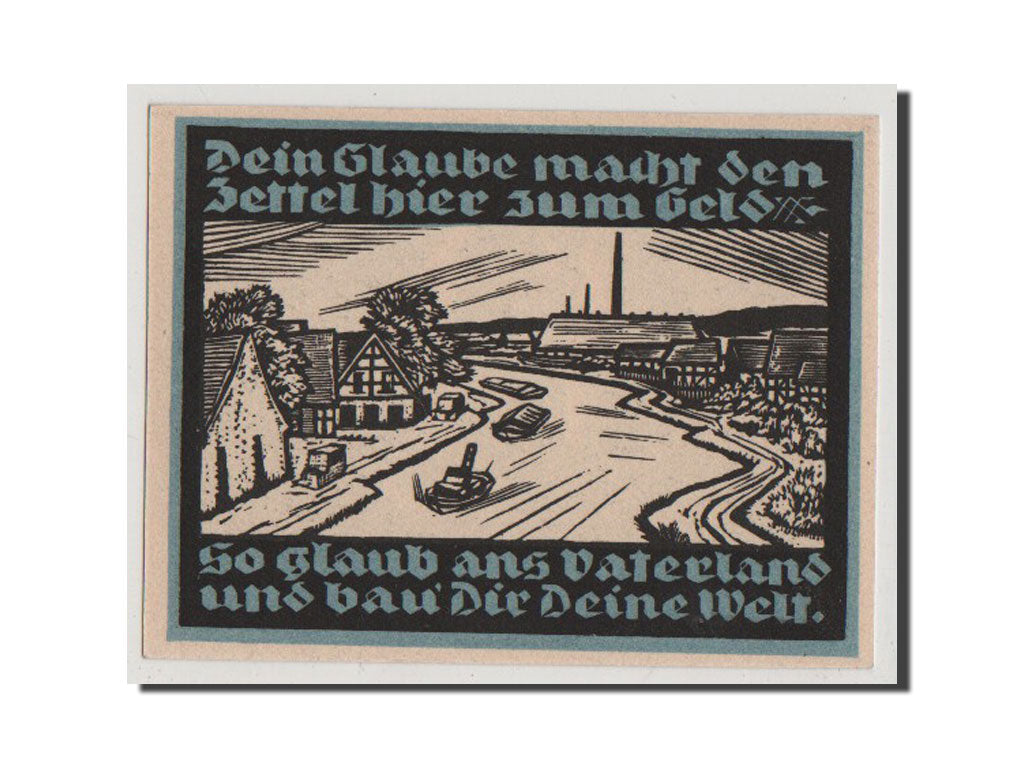Banconote, Germania, Genthin, 25 Pfennig, 1921, SPL+, Mehl:419.1