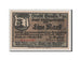 Banconote, Germania, Bialla Stadt, 1 Mark, 1920, SPL+, Mehl:100.1a