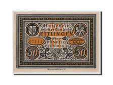 Banconote, Germania, Ettlingen, 50 Pfennig, 1921, FDS, Mehl:355.1