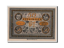 Banconote, Germania, Ettlingen, 50 Pfennig, 1921, FDS, Mehl:355.1