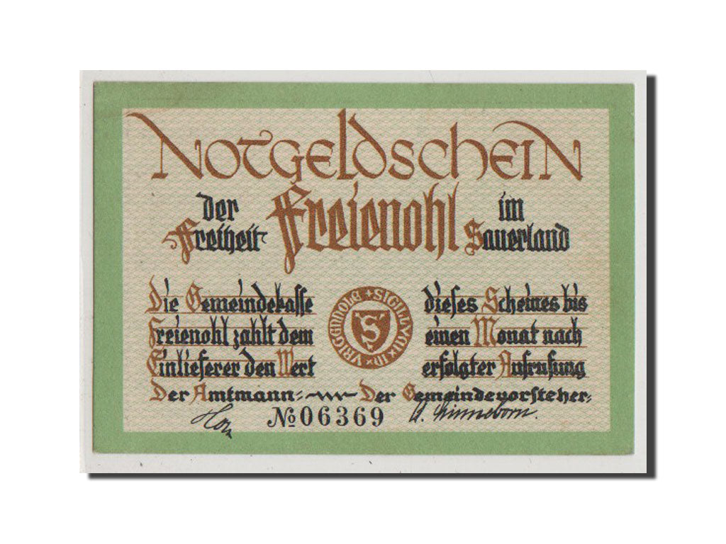Banconote, Germania, Westfalen, 75 Pfennig, FDS, Mehl:384.1