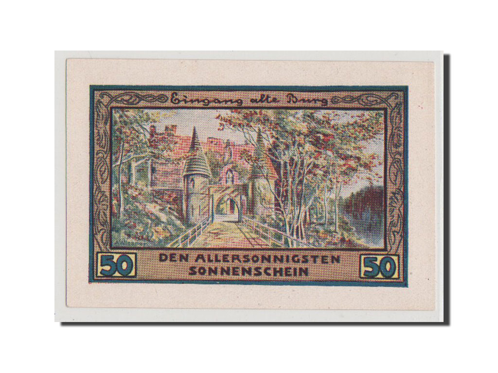 Banconote, Germania, Schlesien, 50 Pfennig, 1921, 1921-09-01, FDS, Mehl:383.1