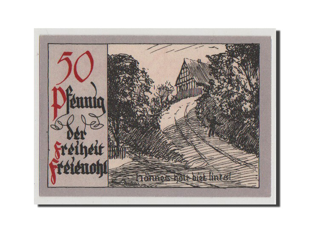 Geldschein, Deutschland, Westfalen, 50 Pfennig, UNZ, Mehl:384.1