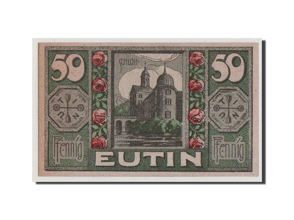 Geldschein, Deutschland, Eutin Stadt, 50 Pfennig, 1920, 1920-12-01, UNZ
