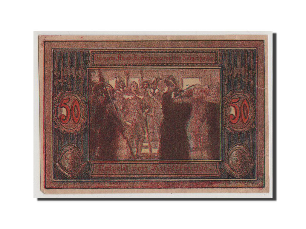 Geldschein, Deutschland, Finsterwalde, 50 Pfennig, 1921, 1921-07-01, UNZ-