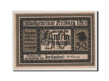 Banknote, Germany, Freiburg i. Br. Stadt, 50 Pfennig, 1921, 1921-09-01, UNC(64)