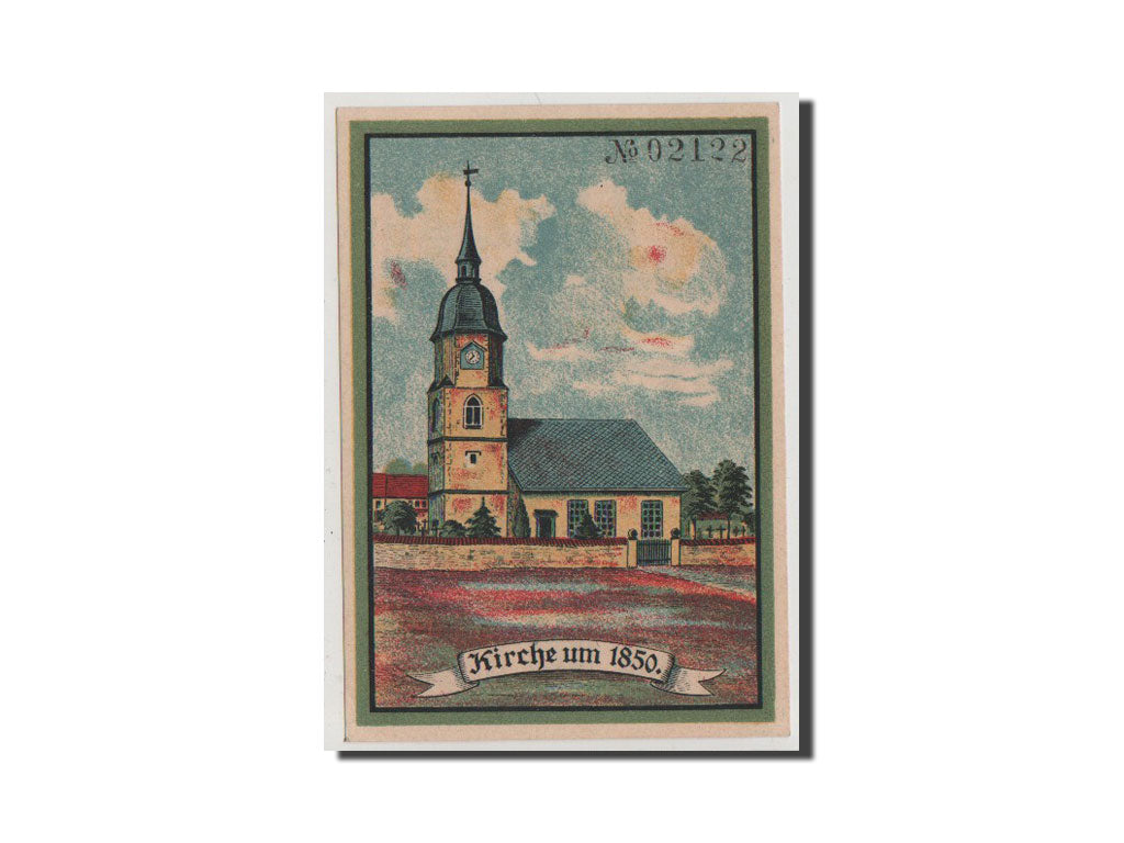 Banconote, Germania, Friedrichroda Stadt, 50 Pfennig, 1921, FDS, Mehl:393.2