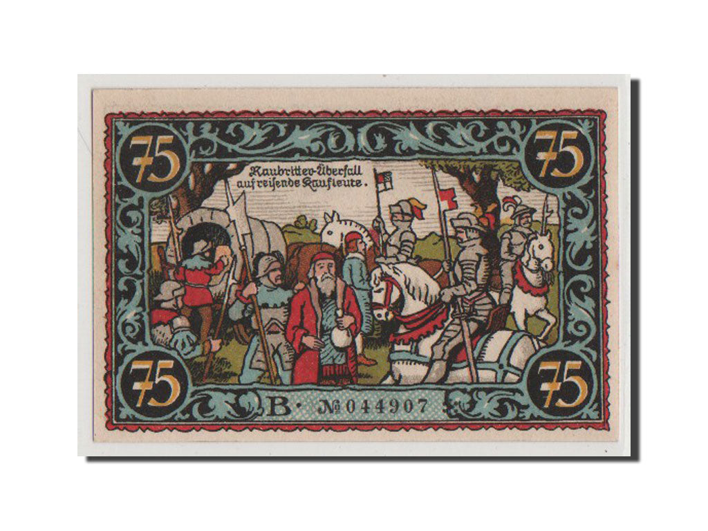 Banconote, Germania, Friesack Stadt, 75 Pfennig, 1921, 1921-11-01, SPL+