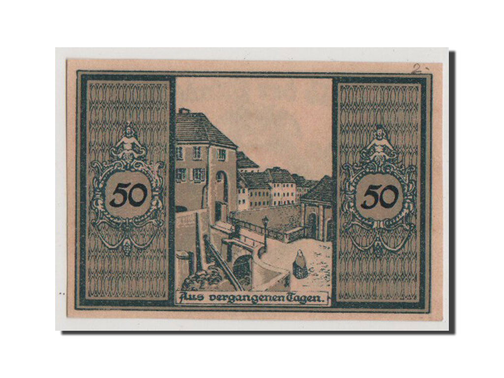 Banconote, Germania, Glatz, 50 Pfennig, 1921-05-01, SPL+, Mehl:431
