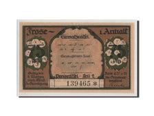 Banconote, Germania, Frose, 75 Pfennig, 1921, FDS, Mehl:398.4a