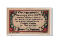 Banconote, Germania, Frose, 75 Pfennig, 1921, FDS, Mehl:398.4a