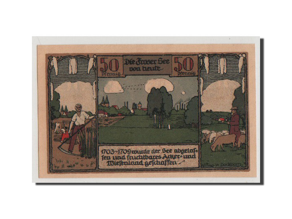 Geldschein, Deutschland, Frose, 50 Pfennig, 1921, UNZ, Mehl:398.4a