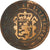 Moneta, Luksemburg, William III, 5 Centimes, 1855, Paris, VF(20-25), Bronze