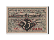 Banconote, Germania, Grafenhainichen Stadt, 25 Pfennig, SPL+, Mehl:461.3