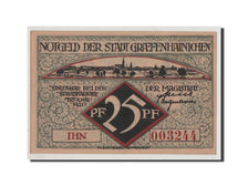 Banconote, Germania, Grafenhainichen Stadt, 25 Pfennig, SPL+, Mehl:461.3