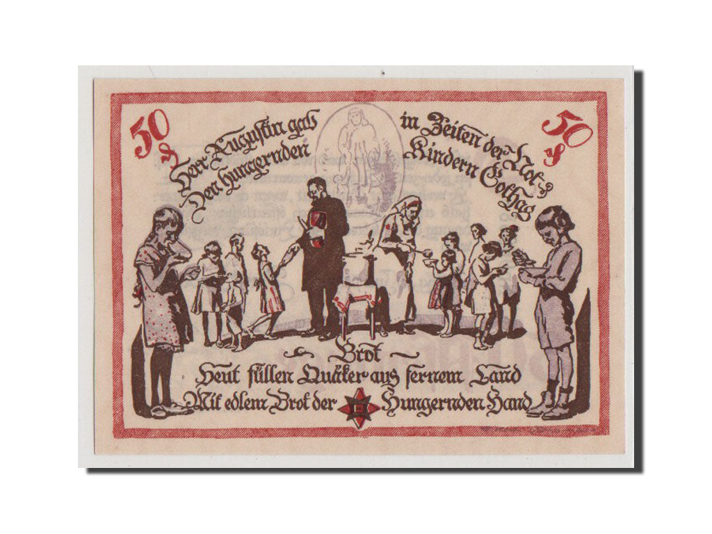 Geldschein, Deutschland, Gotha Stadt, 50 Pfennig, 1921, UNZ, Mehl:456.6a