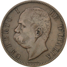 Coin, Italy, Umberto I, 10 Centesimi, 1894, Birmingham, EF(40-45), Copper