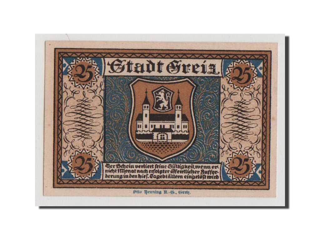 Billet, Allemagne, 25 Pfennig, 1921, NEUF